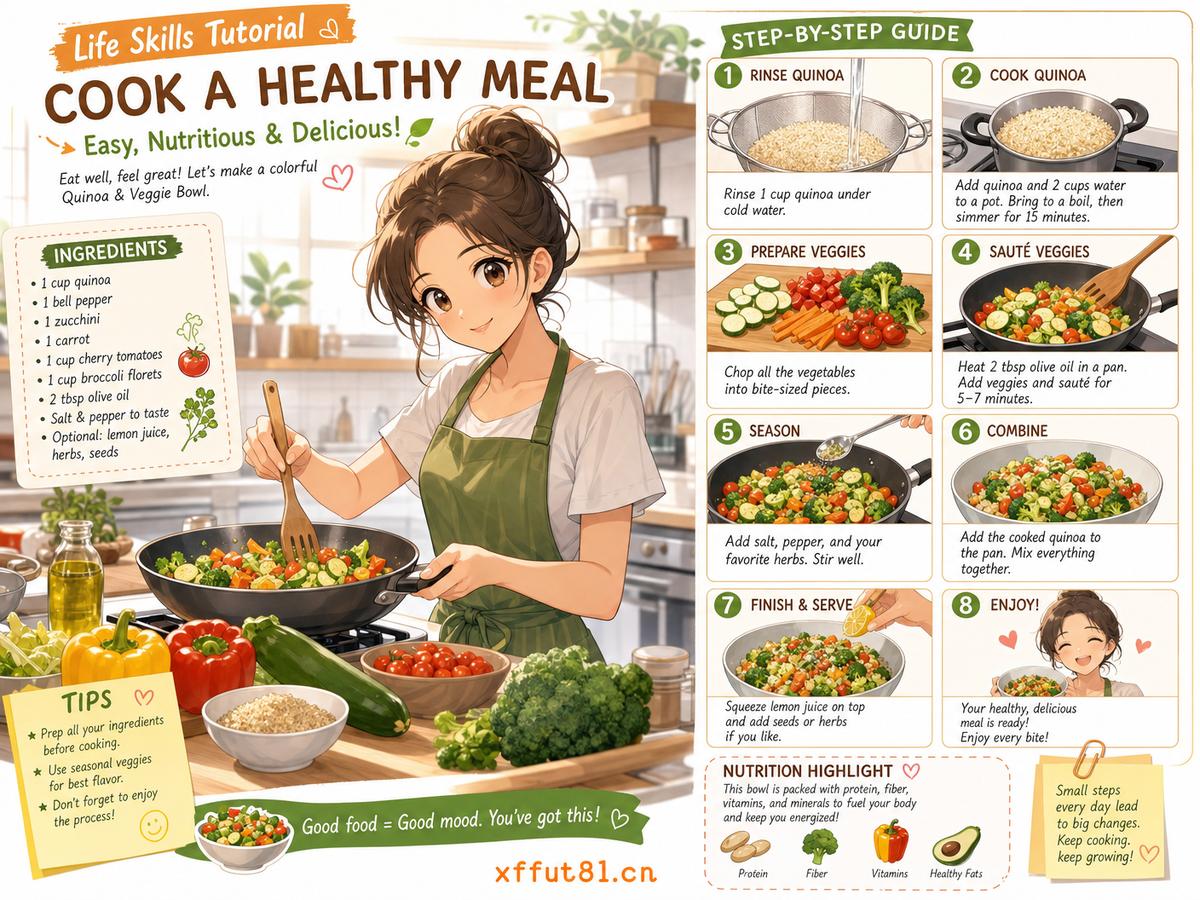 海角生活技能动漫-健康饮食教程